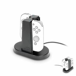 Speedlink Quad Charger for Nintendo Switch Joy-Con, black - OPENBOX (Rozbalený tovar s plnou zárukou) na pgs.sk
