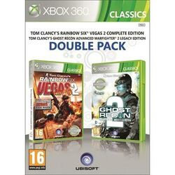 Tom Clancy’s Rainbow Six: Vegas 2 + Tom Clancy’s Ghost Recon: Advanced Warfighter 2 [XBOX 360] - BAZÁR (použitý tovar) na pgs.sk
