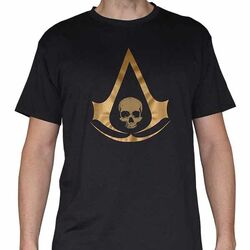 Tričko Assassin’s Creed 4: Black Flag Gold L na pgs.sk
