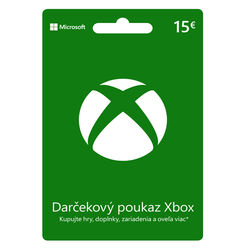 Xbox Store 15€ - elektronická peňaženka na pgs.sk