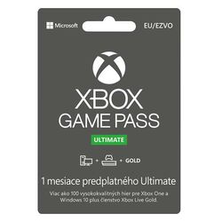 Xbox Ultimate Game Pass 1 mesačné predplatné na pgs.sk