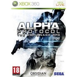 Alpha Protocol- XBOX 360- BAZÁR (použitý tovar)