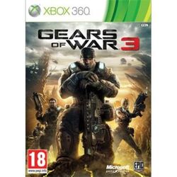Gears of War 3 CZ - XBOX 360- BAZÁR (použitý tovar)