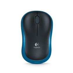 Logitech M185 - bezdrôtová myš - modrá