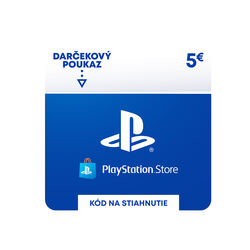 PlayStation Store - darčekový poukaz 5€