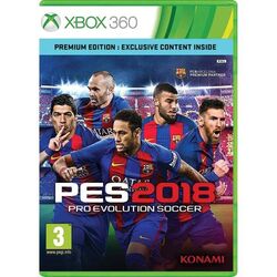 PES 2018: Pro Evolution Soccer [XBOX 360] - BAZÁR (použitý tovar)