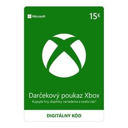Xbox Store 15€ - digitálny darčekový poukaz