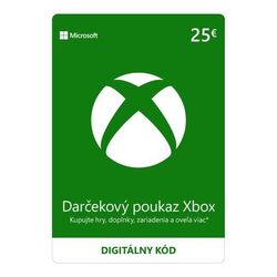 Xbox Store 25€ - digitálny darčekový poukaz