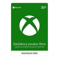 Xbox Store 30€ - digitálny darčekový poukaz