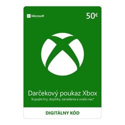 Xbox Store 50€ - digitálny darčekový poukaz