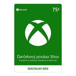 Xbox Store 75€ - digitálny darčekový poukaz