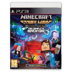 Minecraft: Story Mode (The Complete Adventure) [PS3] - BAZÁR (použitý tovar)