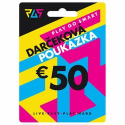 Darčeková poukážka 50€ | pgs.sk