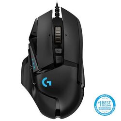 Logitech G502 HERO - káblová herná myš, USB - čierna