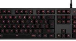 Logitech G413 - mechanická podsvietená herná klávesnica - carbon - US