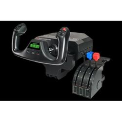 Logitech G Saitek PRO Flight Yoke System - letové simulačné barany a ovládač plynu