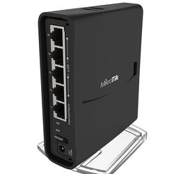 MIKROTIK RouterBOARD hAP AC2 + L4 (716MHz; 128MB RAM, 5xGLAN switch, 1x 2,4+5GHz 802.11ac plastic case, zdroj)