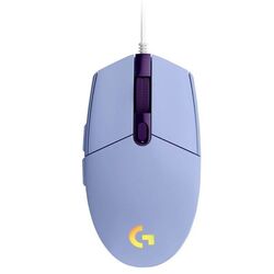 Logitech G102 LIGHTSYNC - herná myš, USB - fialová