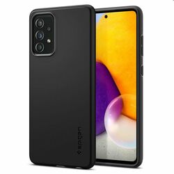 Puzdro Spigen Thin Fit pre Samsung Galaxy A72 - A725F, čierne