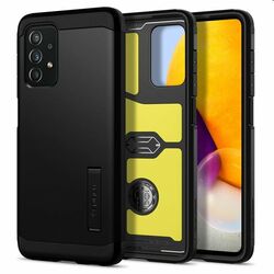 Puzdro Spigen Tough Armor pre Samsung Galaxy A72 - A725F, čierne