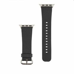 Kožený remienok COTEetCI Leather pre Apple Watch 38/40/41mm, čierny