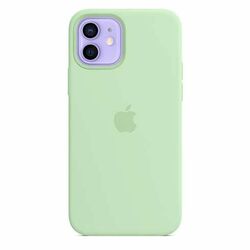 Apple iPhone 12 | 12 Pro Silicone Case with MagSafe, pistachio