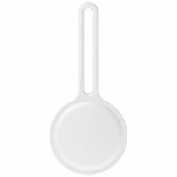 Silikónové ochranné púzdro pre Apple AirTag, biele | pgs.sk