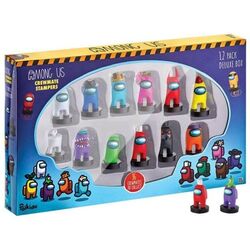 Figúrky Among Us Crewmate Stampers 12 Pack Deluxe Box