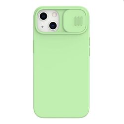 Nillkin CamShield Silky Magnetic zadný silikonový kryt pre iPhone 13, fialové