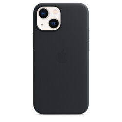 Apple iPhone 13 mini Leather Case with MagSafe, midnight