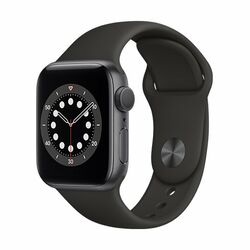 Apple Watch Series 6 GPS, 44mm kozmická sivá, Trieda B - použité, záruka 12 mesiacov foto