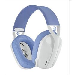 Logitech G435 LIGHTSPEED - bezdrôtové herné slúchadlá - biela/fialová