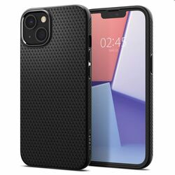 Zadný kryt Zadný kryt Spigen Liquid Air pre Apple iPhone 13, čierna