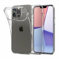 Zadný kryt Zadný kryt Spigen Liquid Crystal pre Apple iPhone 13 Pro, transparentná