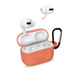 SBS Silikónové puzdro pre Apple AirPods Pro, oranžové foto