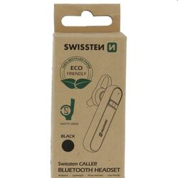 Swissten Bluetooth slúchadlo Caller, čierne foto