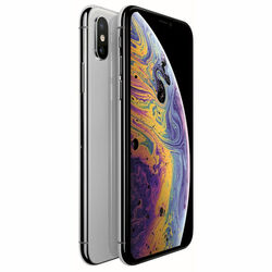 Apple iPhone XS, 64GB, strieborná, Trieda C - použité s DPH, záruka 12 mesiacov foto