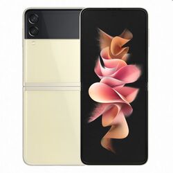 Samsung Galaxy Z Flip3 5G, 8/128GB, krémová, Trieda A - použité, záruka 12 mesiacov na pgs.sk