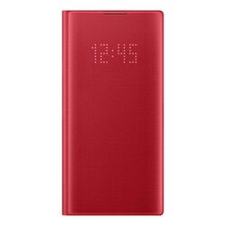 Puzdro Samsung LED View Cover EF-NN970PRE pre Samsung Galaxy Note 10 - N970F, Red - OPENBOX (Rozbalený tovar s plnou zárukou)