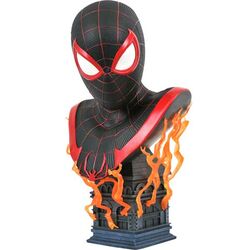 Busta Marvel Legends In 3D Ps5 Miles Morales 1/2