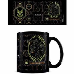 Šálka Master Chief Tech Black (Halo)