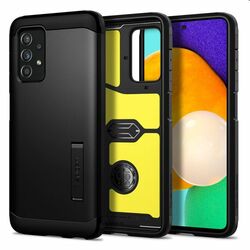 Spigen Tough Armor for Samsung Galaxy A52 - A525F / A52s 5G, black - OPENBOX (Rozbalený tovar s plnou zárukou)