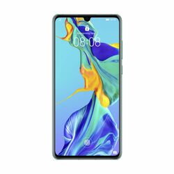 Huawei P30, 6/128GB, Dual SIM, Aurora Blue, Trieda C - použité, záruka 12 mesiacov