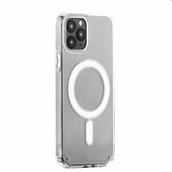 Puzdro ER Case Ice Snap s MagSafe pre iPhone 12 Pro Max, transparentné