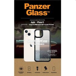 Puzdro PanzerGlass SilverBullet ClearCase AB pre Apple iPhone 13, čierne