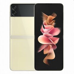 Samsung Galaxy Z Flip3 5G, 8/128GB, krémová, Trieda B - použité, záruka 12 mesiacov na pgs.sk