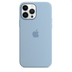 Apple iPhone 13 Pro Silicone Case with MagSafe, blue fog