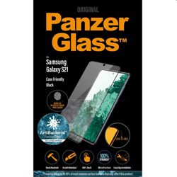PanzerGlass Case Friendly for Samsung Galaxy S21 - G991B, black - OPENBOX (Rozbalený tovar s plnou zárukou)