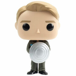 POP! Marvel: Cap with Prototype Shield Metallic (Captain America) Special Edition | pgs.sk