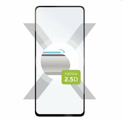 FIXED Full-Cover ochranné tvrdené sklo pre Samsung Galaxy A53 5G, čierna foto
